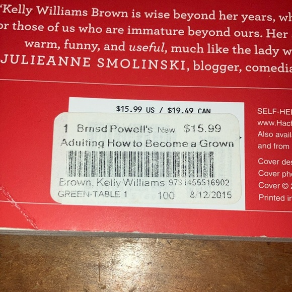 Adulting Book by Kelly Williams Brown - Picture 2 of 15